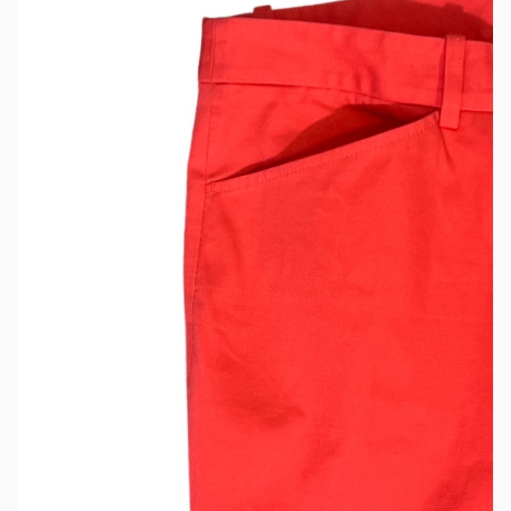BCBGMaxAzria Monica Festival Ready Orange Straight Leg Pants - Picture 5 of 11